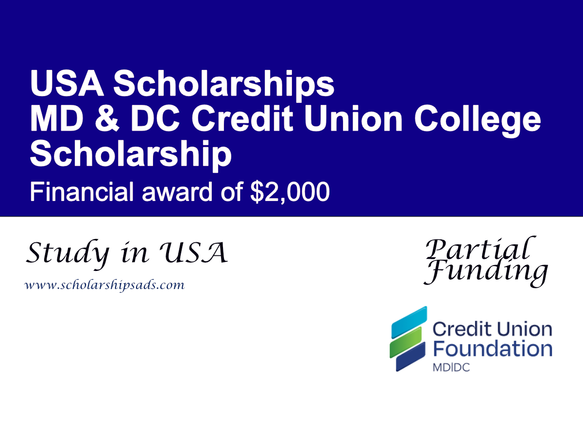 MD & DC Credit Union College Scholarship