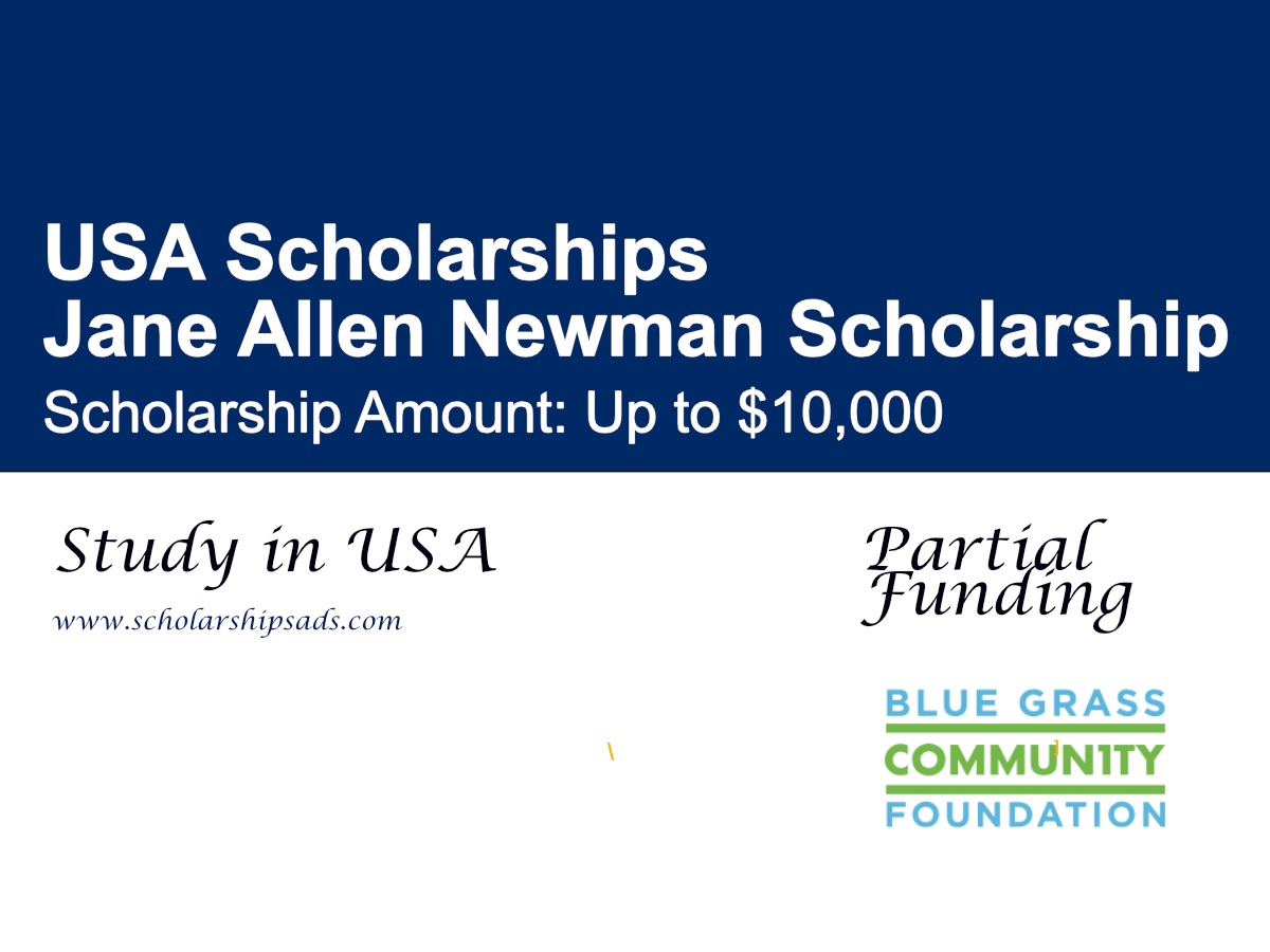 Jane Allen Newman Scholarship