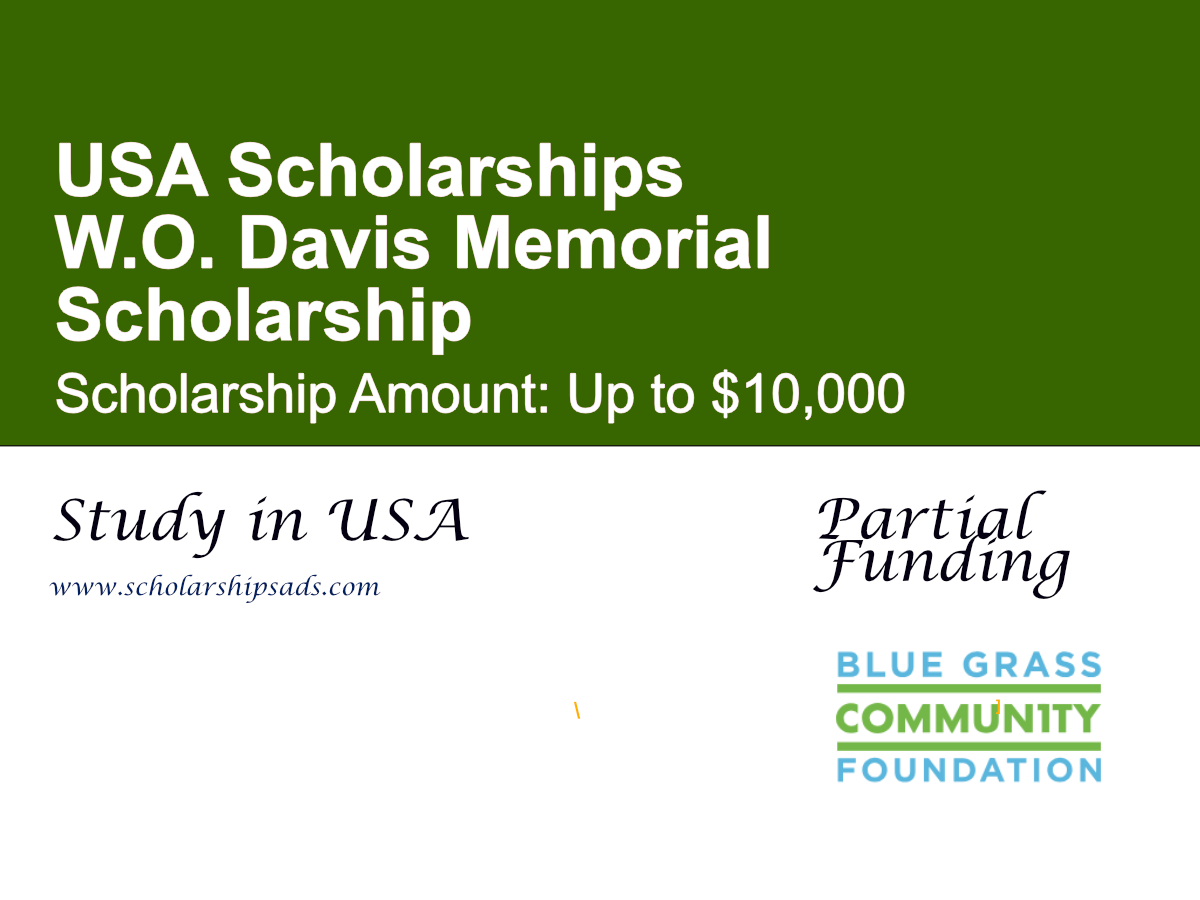 W.O. Davis Memorial Scholarship