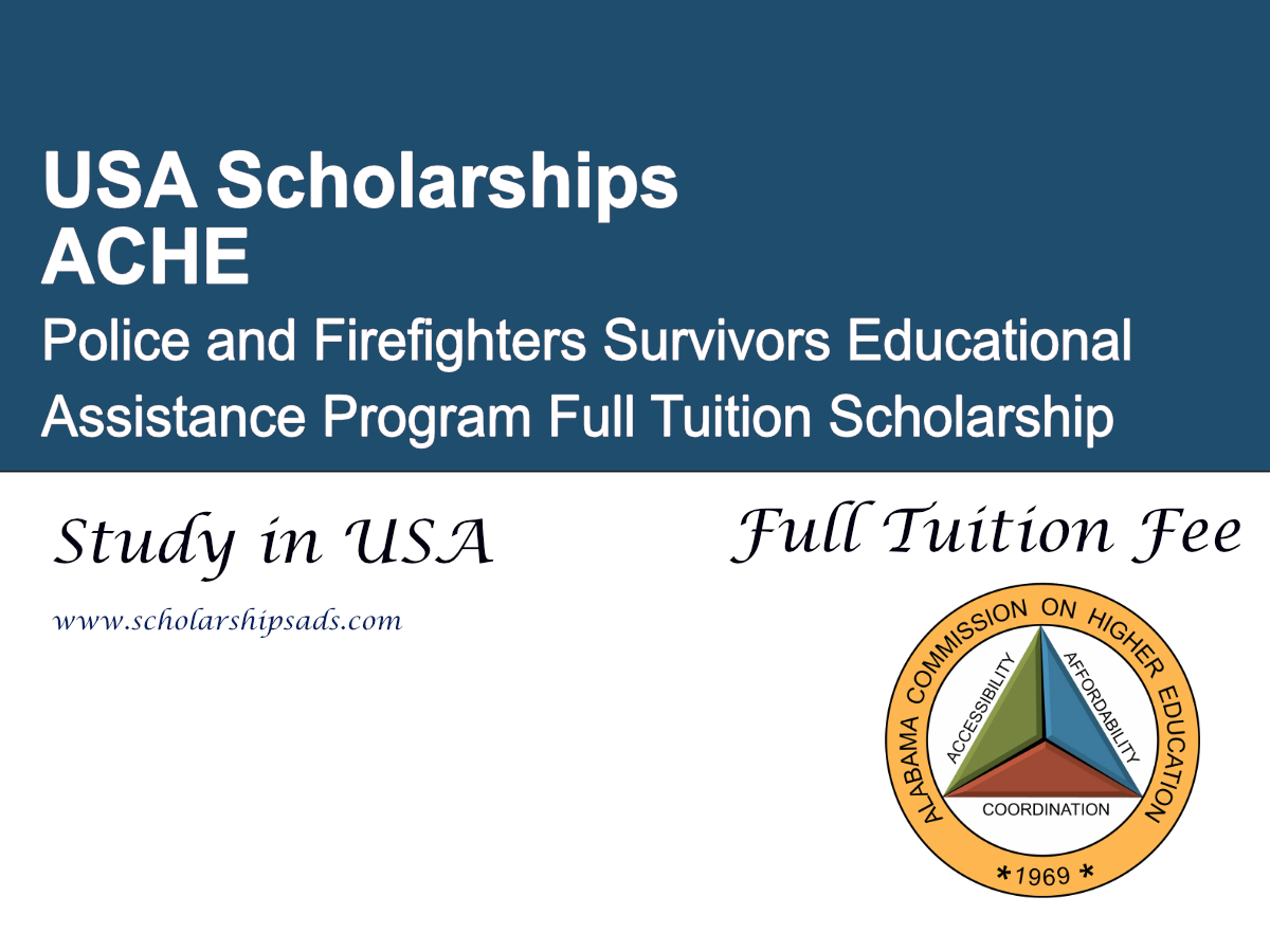 Police and Firefighters Survivors Educational Assistance Program Full Tuition Scholarship