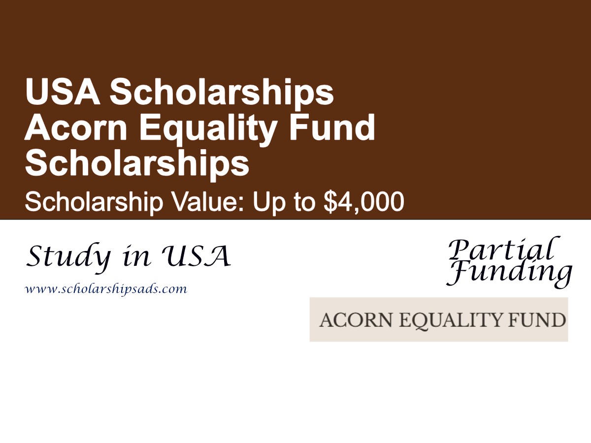 Acorn Equality Fund Scholarships