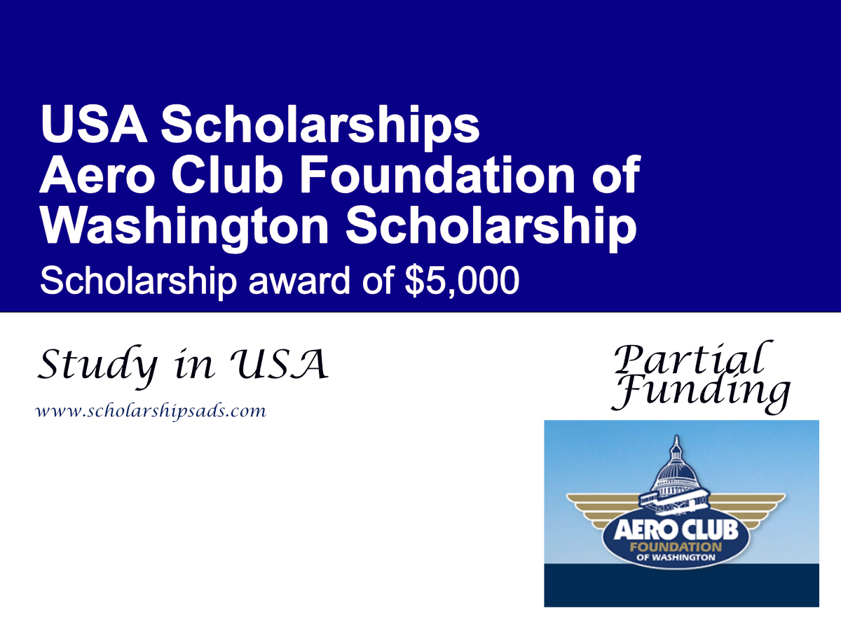 Aero Club Foundation of Washington Scholarship