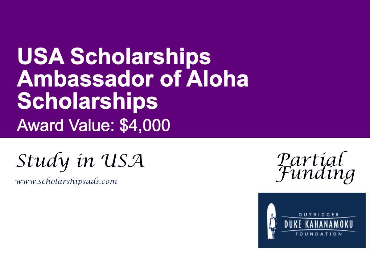 Ambassador of Aloha Scholarships