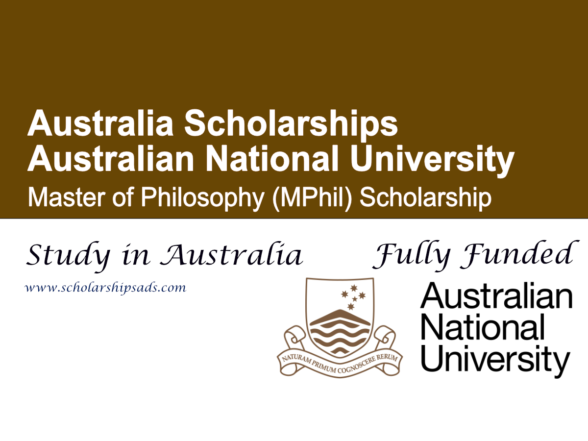 Australian National University (ANU) Scholarship