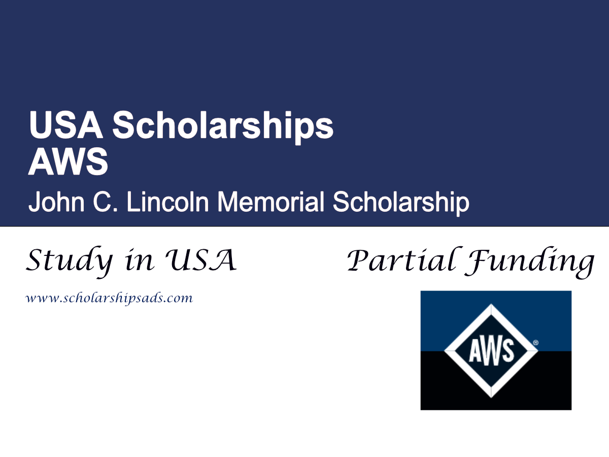 AWS John C. Lincoln Memorial Scholarship