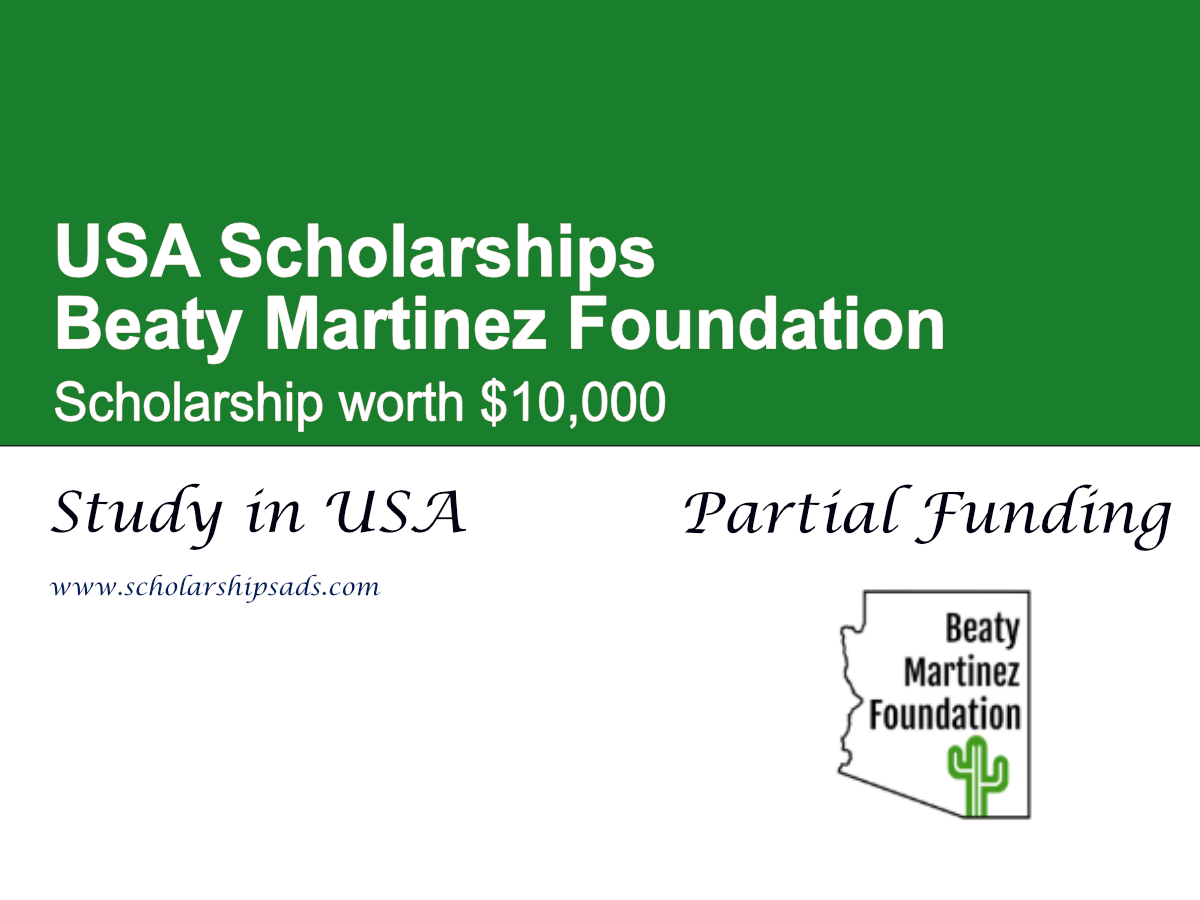Beaty Martinez Foundation Scholarship
