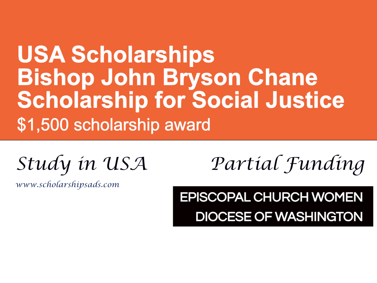 Bishop John Bryson Chane Scholarship