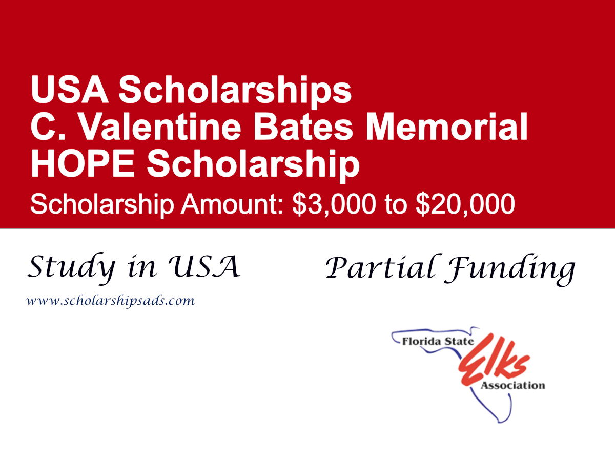 C. Valentine Bates Memorial HOPE Scholarship