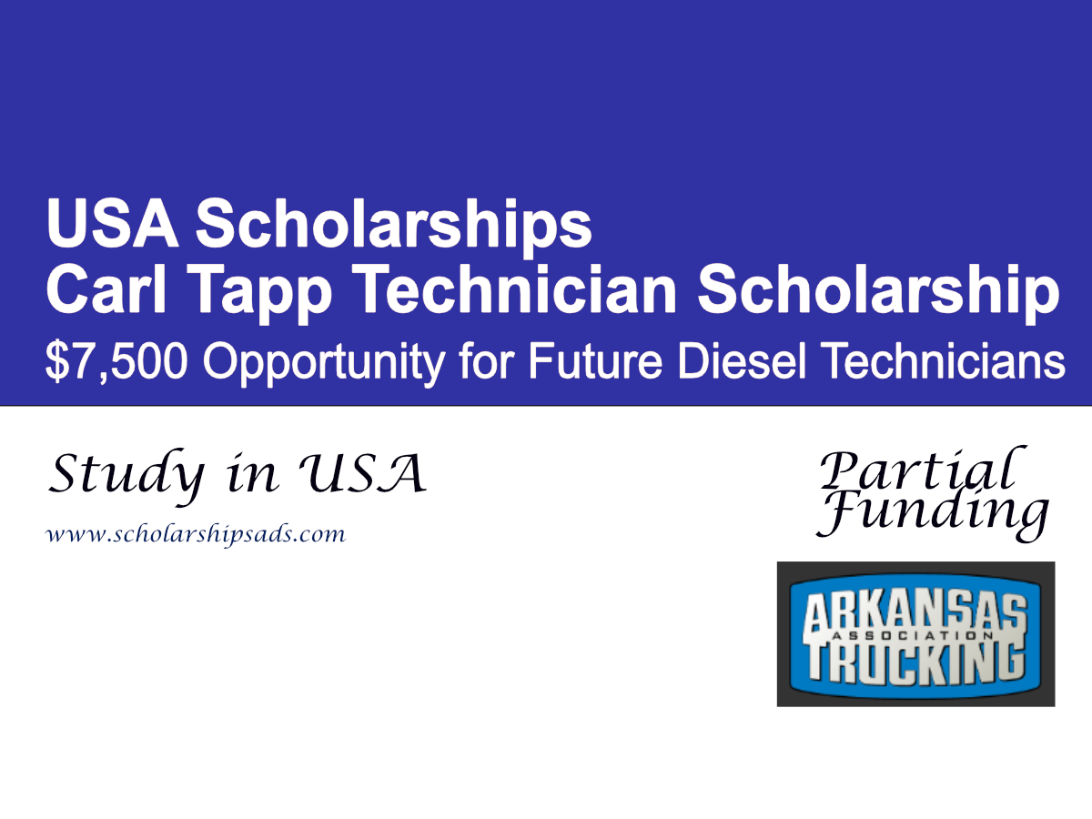Carl Tapp Technician Scholarship