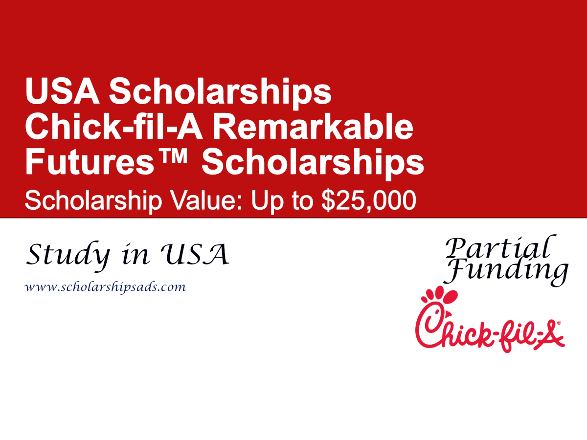 Chick-fil-A Remarkable Futures™ Scholarships