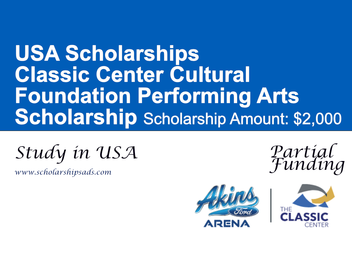 Classic Center Cultural Foundation Performing Arts Scholarship