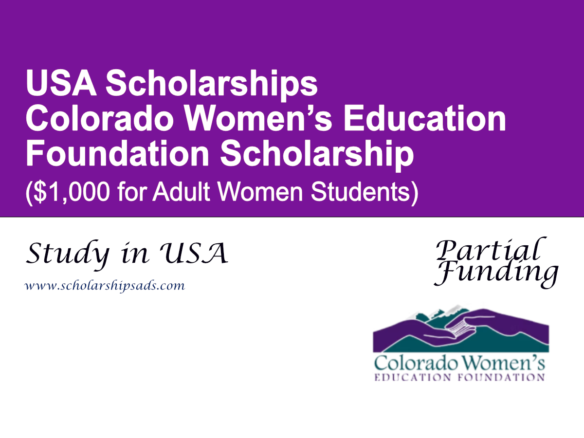 Colorado Women's Education Foundation (CWEF) Scholarship