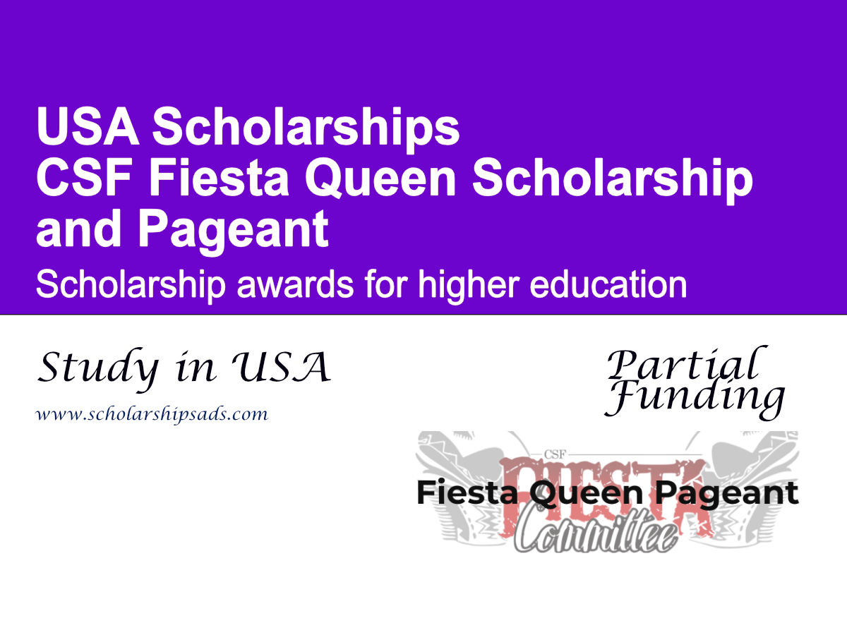 CSF Fiesta Queen Scholarship and Pageant