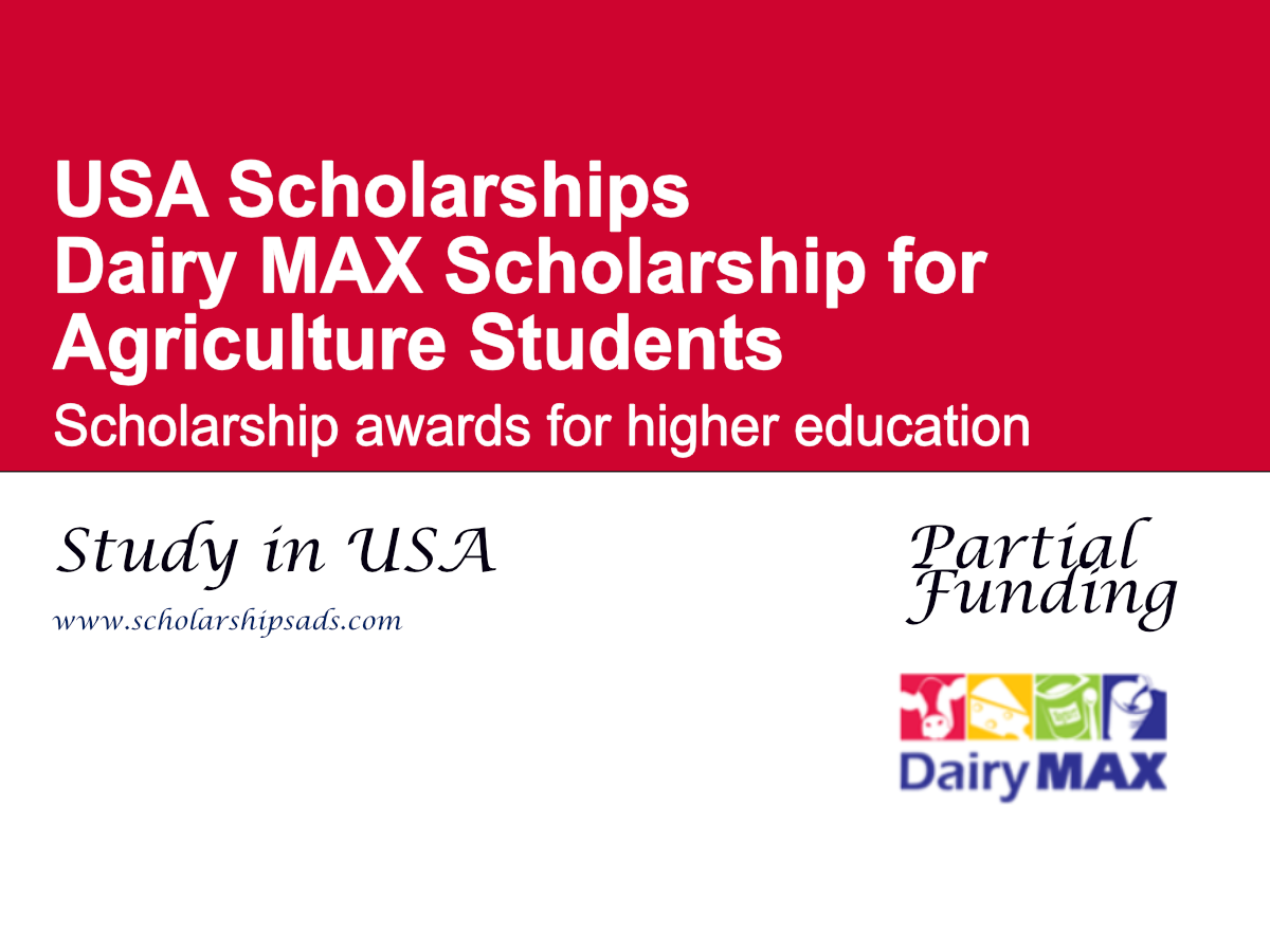 Dairy MAX Scholarship