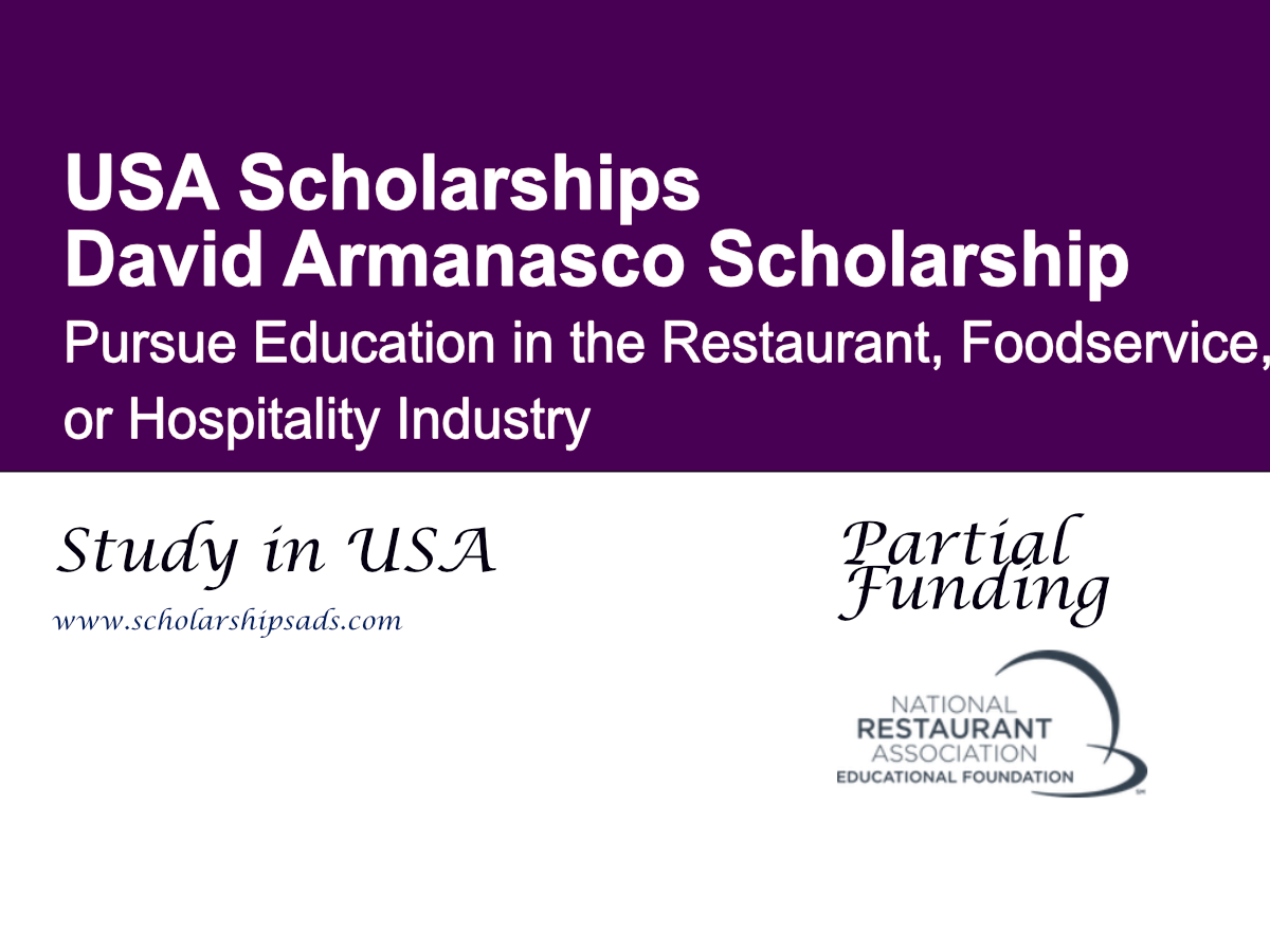 David Armanasco Scholarship
