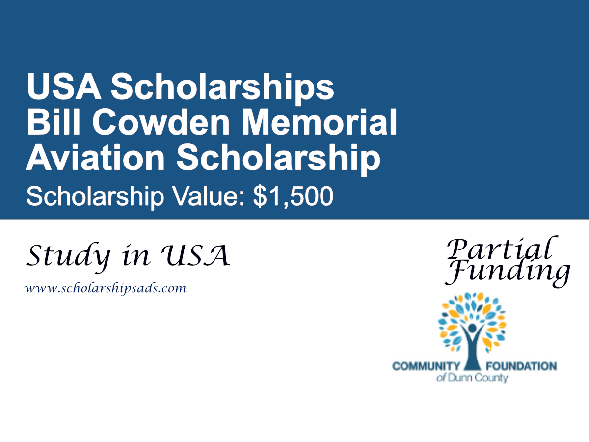 Bill Cowden Memorial Aviation Scholarship
