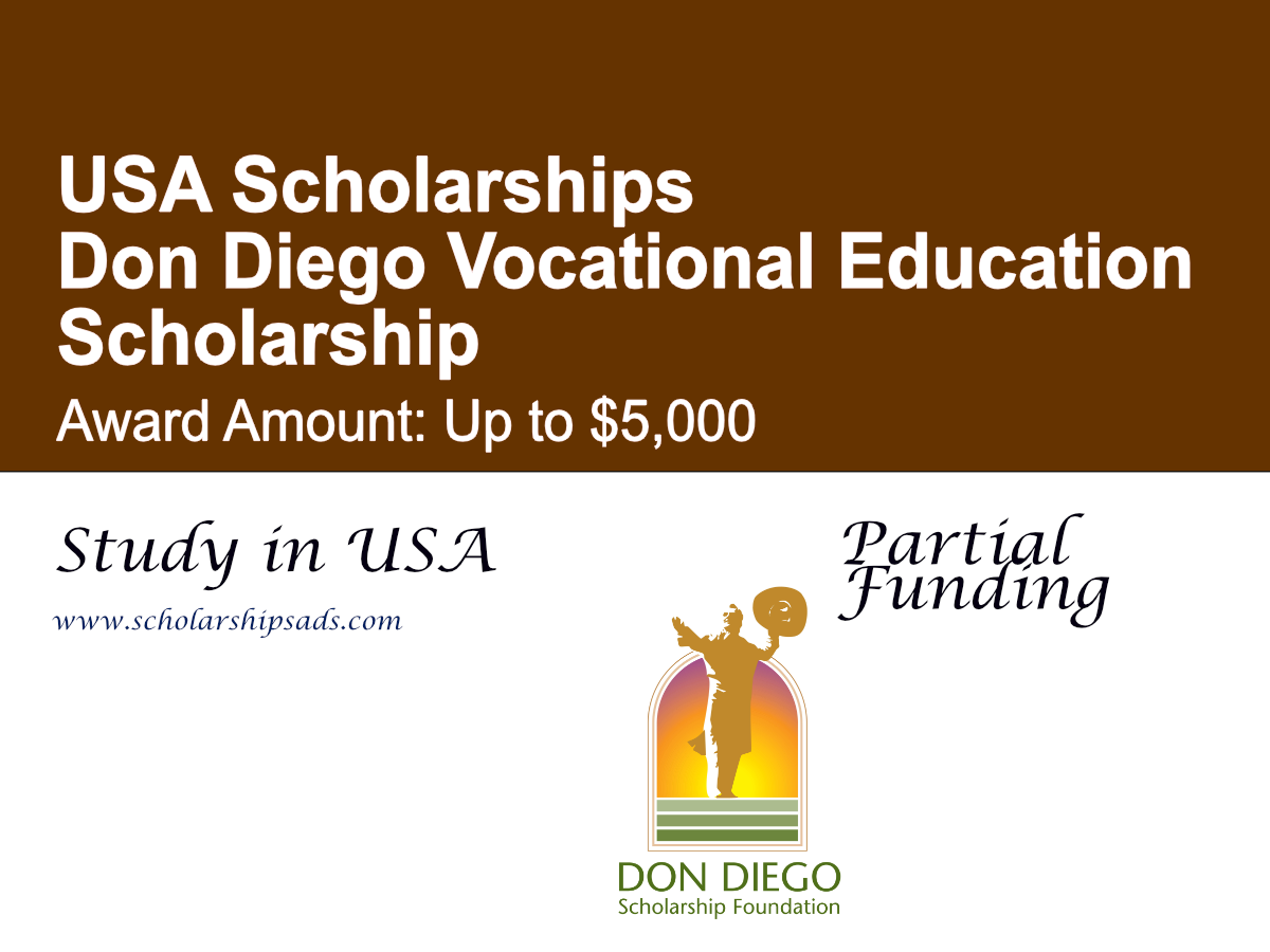 Don Diego Vocational Education Scholarship