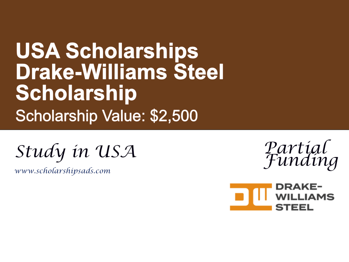 Drake-Williams Steel Scholarship
