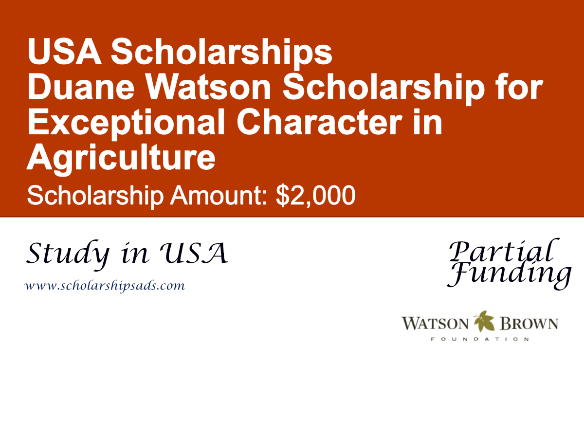 Watson-Brown Foundation Scholarships