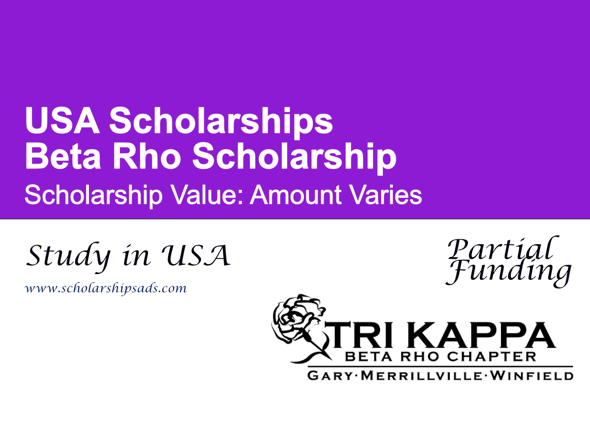 Beta Rho Scholarship