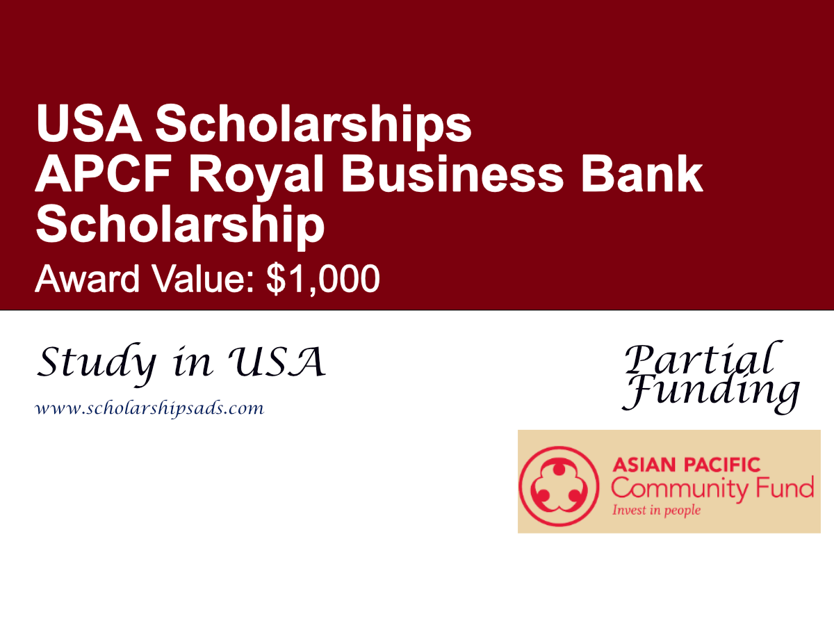APCF Royal Business Bank Scholarship
