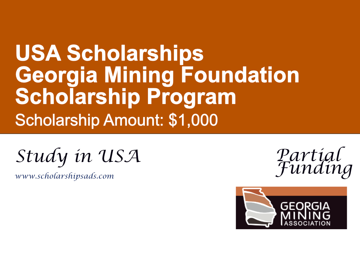 Georgia Mining Foundation Scholarship Program
