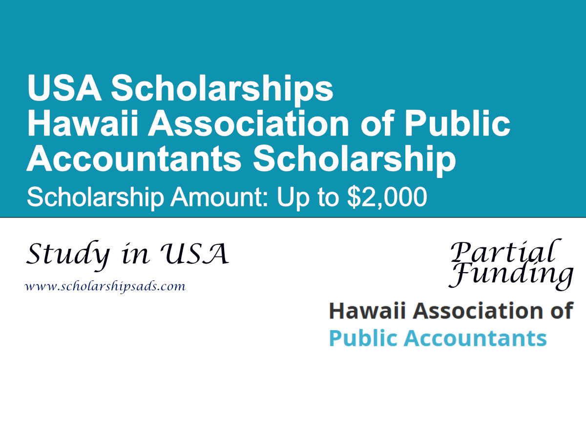 Hawaii Association of Public Accountants Scholarship