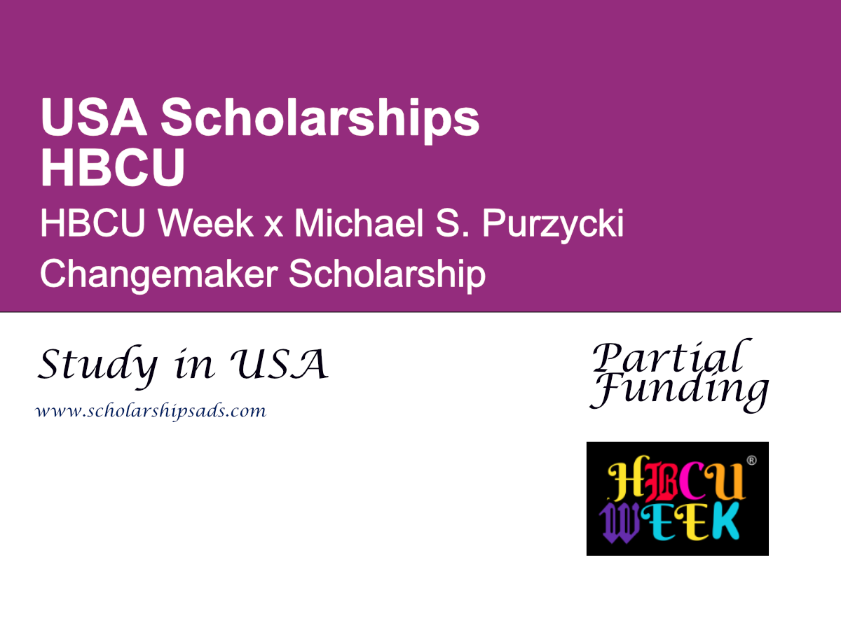 HBCU Week x Michael S. Purzycki Changemaker Scholarship