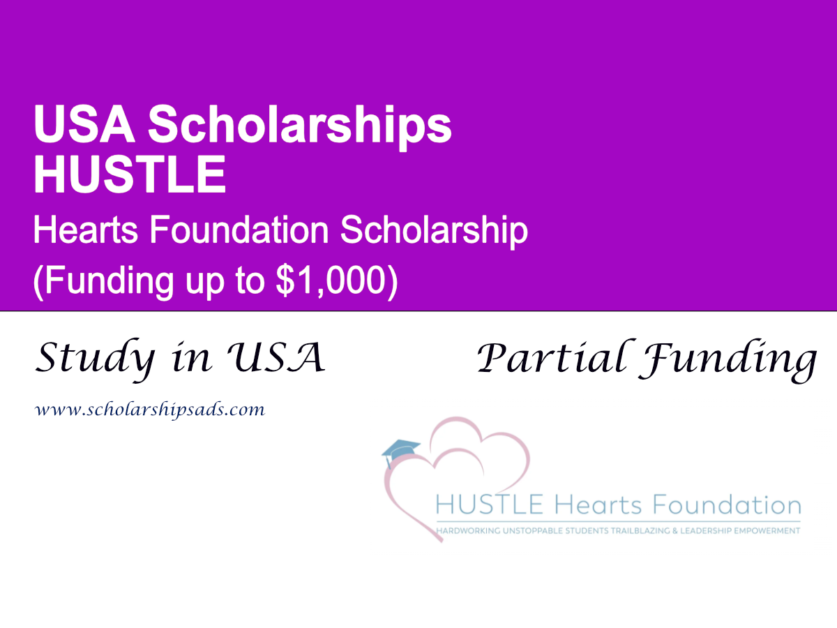 HUSTLE Hearts Foundation Scholarship