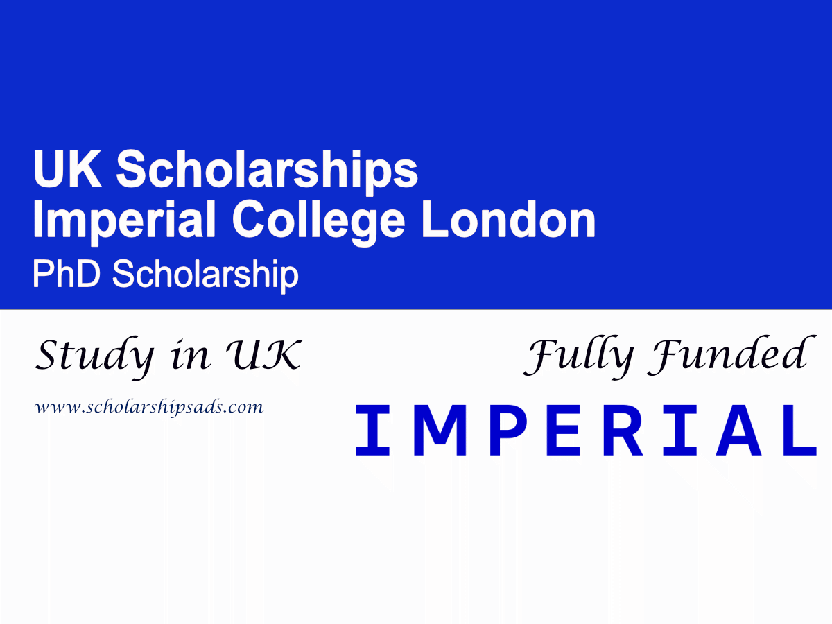 Imperial College London PhD Scholarship