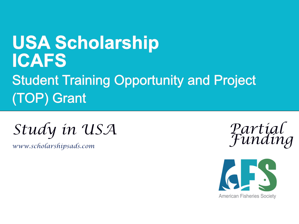 ICAFS Student Training Opportunity and Project (TOP) Grant