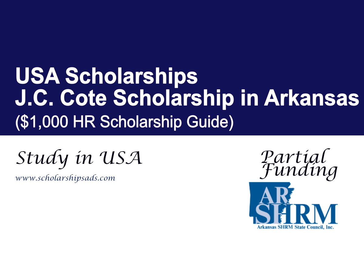 J.C. Cote Scholarship