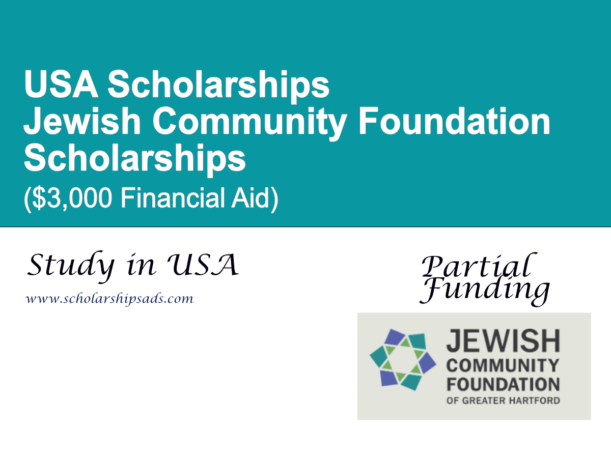 Jewish Community Foundation Scholarships