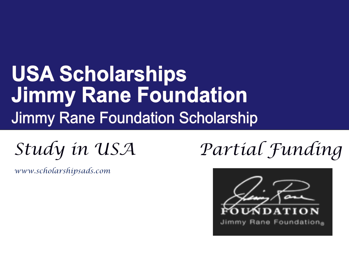 Jimmy Rane Foundation Scholarship