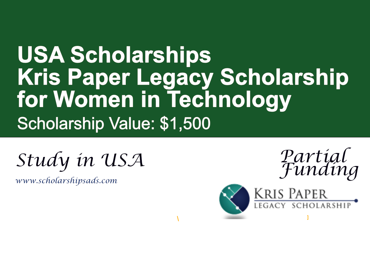 Kris Paper Legacy Scholarship for Women in Technology