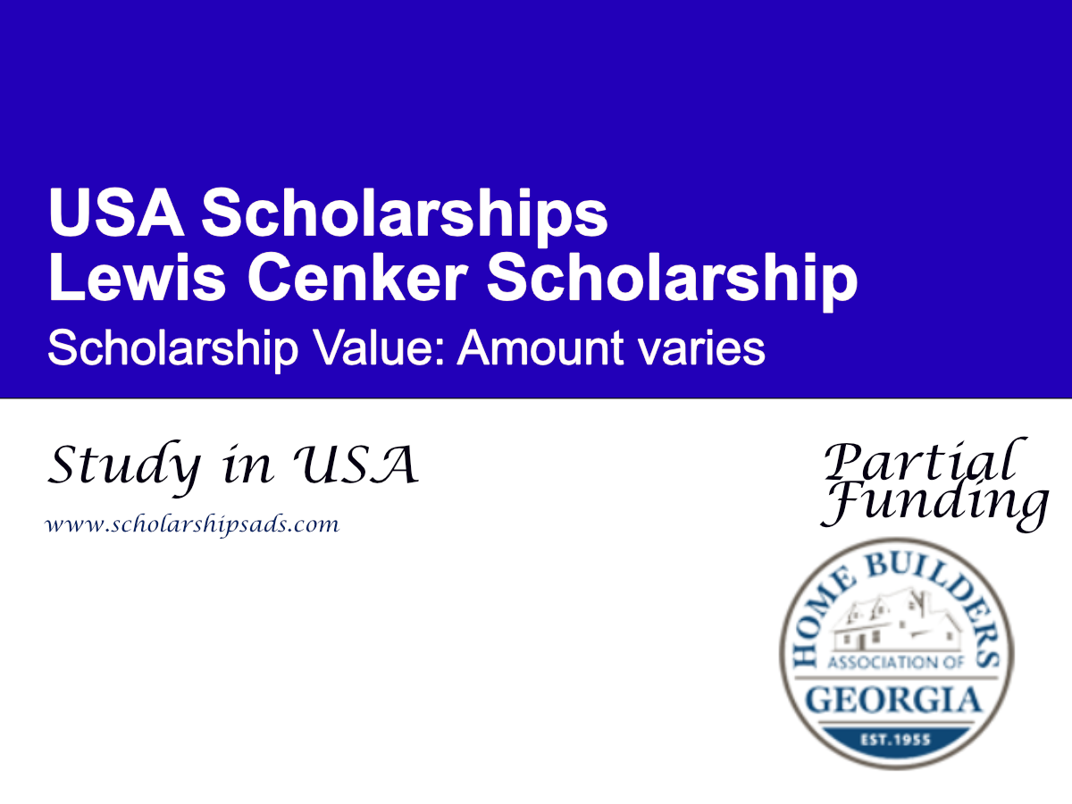 Lewis Cenker Scholarship