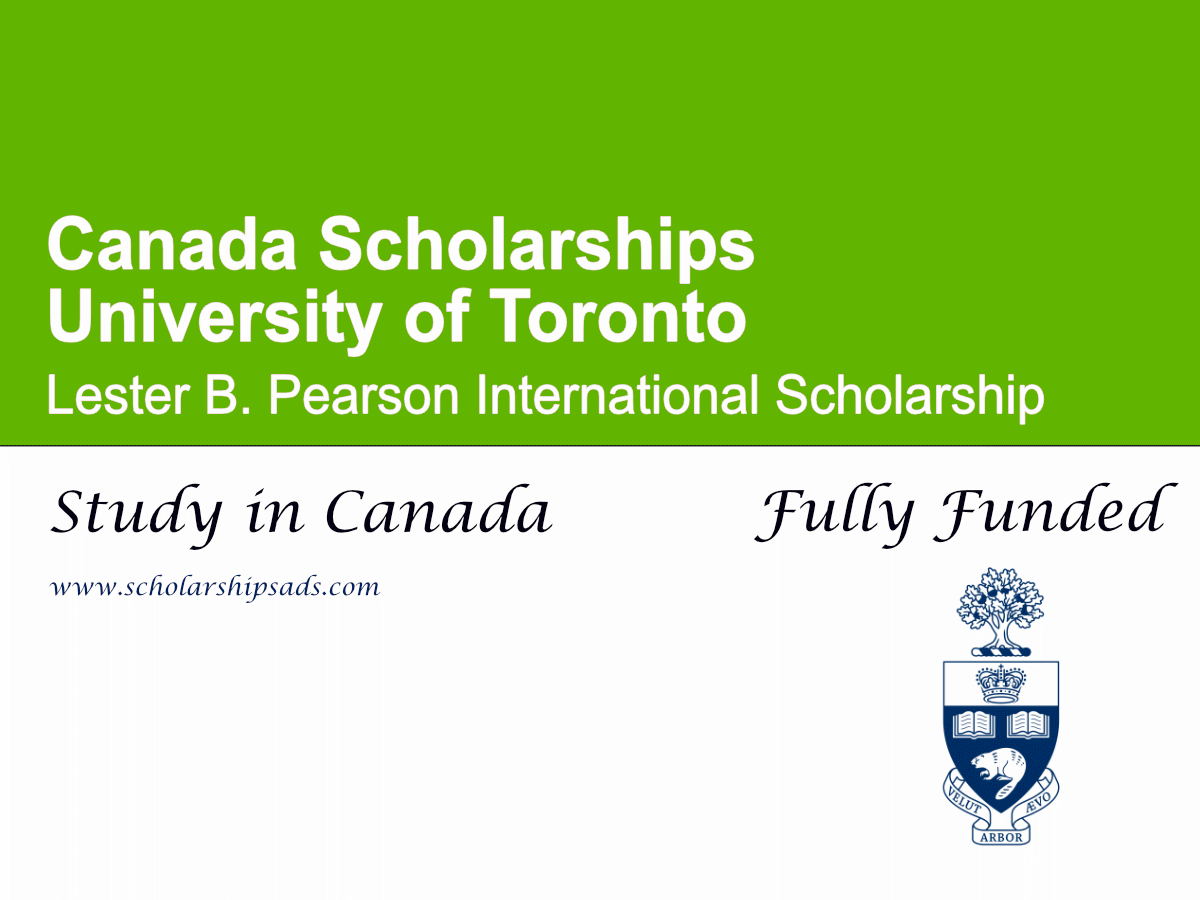 Lester B. Pearson International Scholarship