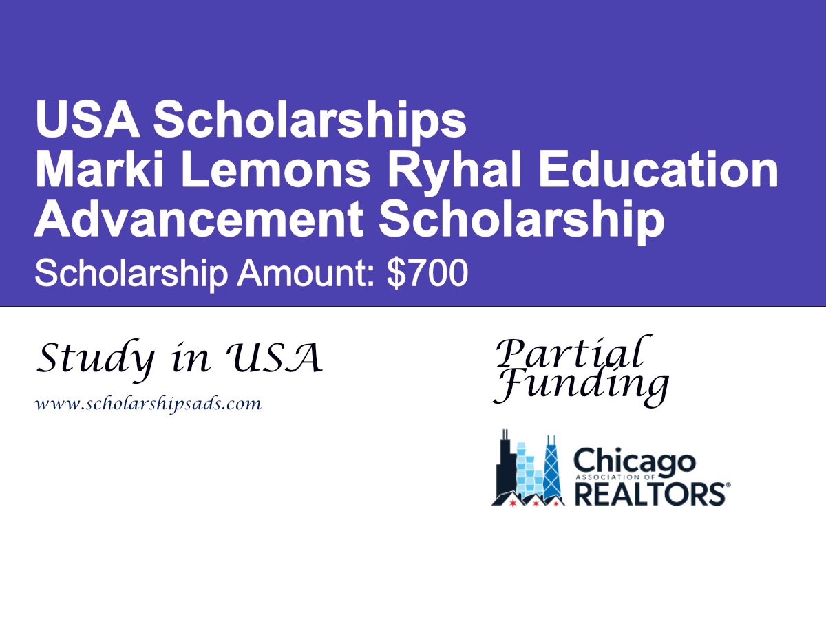 Marki Lemons Ryhal Education Advancement Scholarship