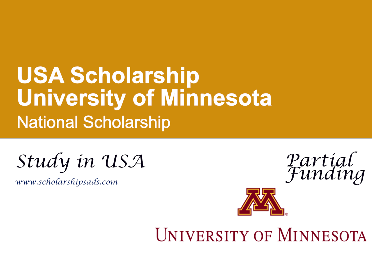 University of Minnesota National Scholarship