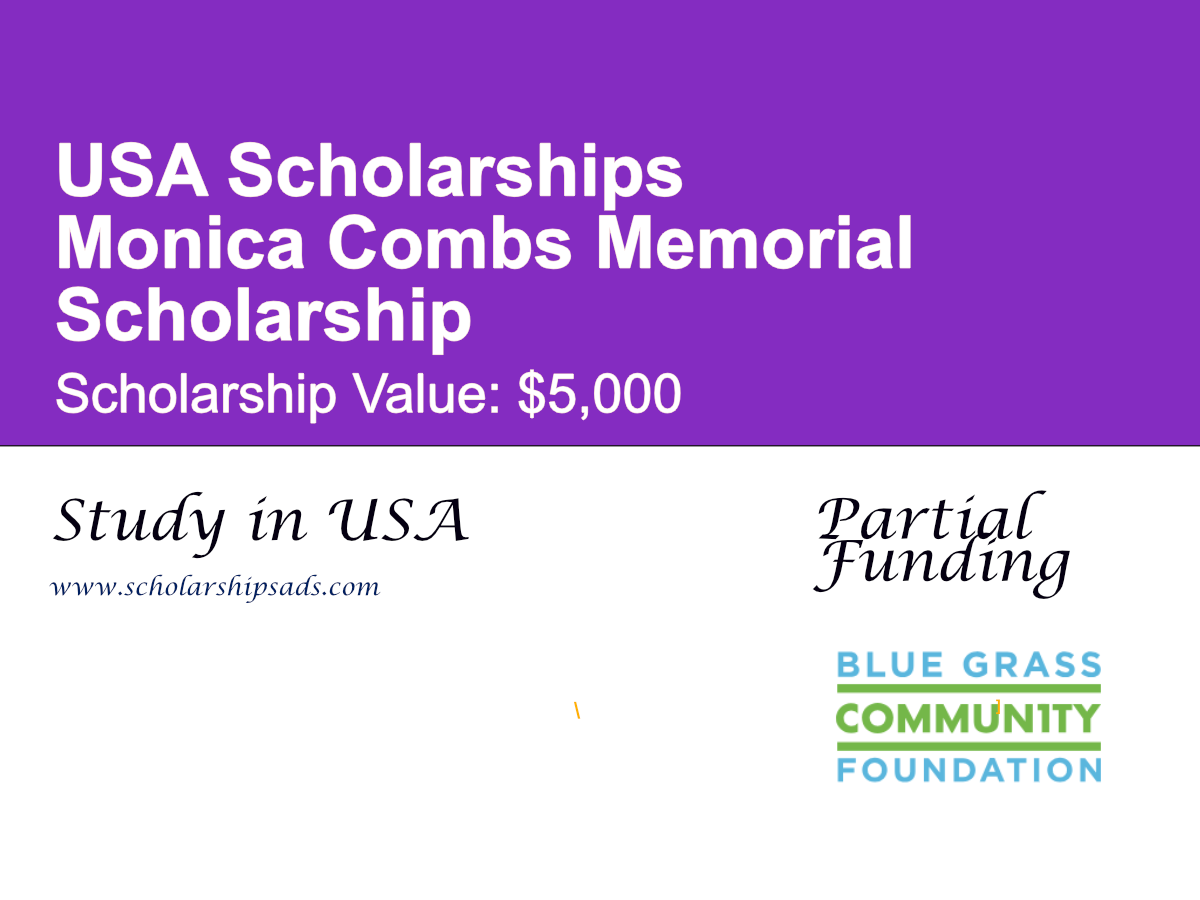 Monica Combs Memorial Scholarship