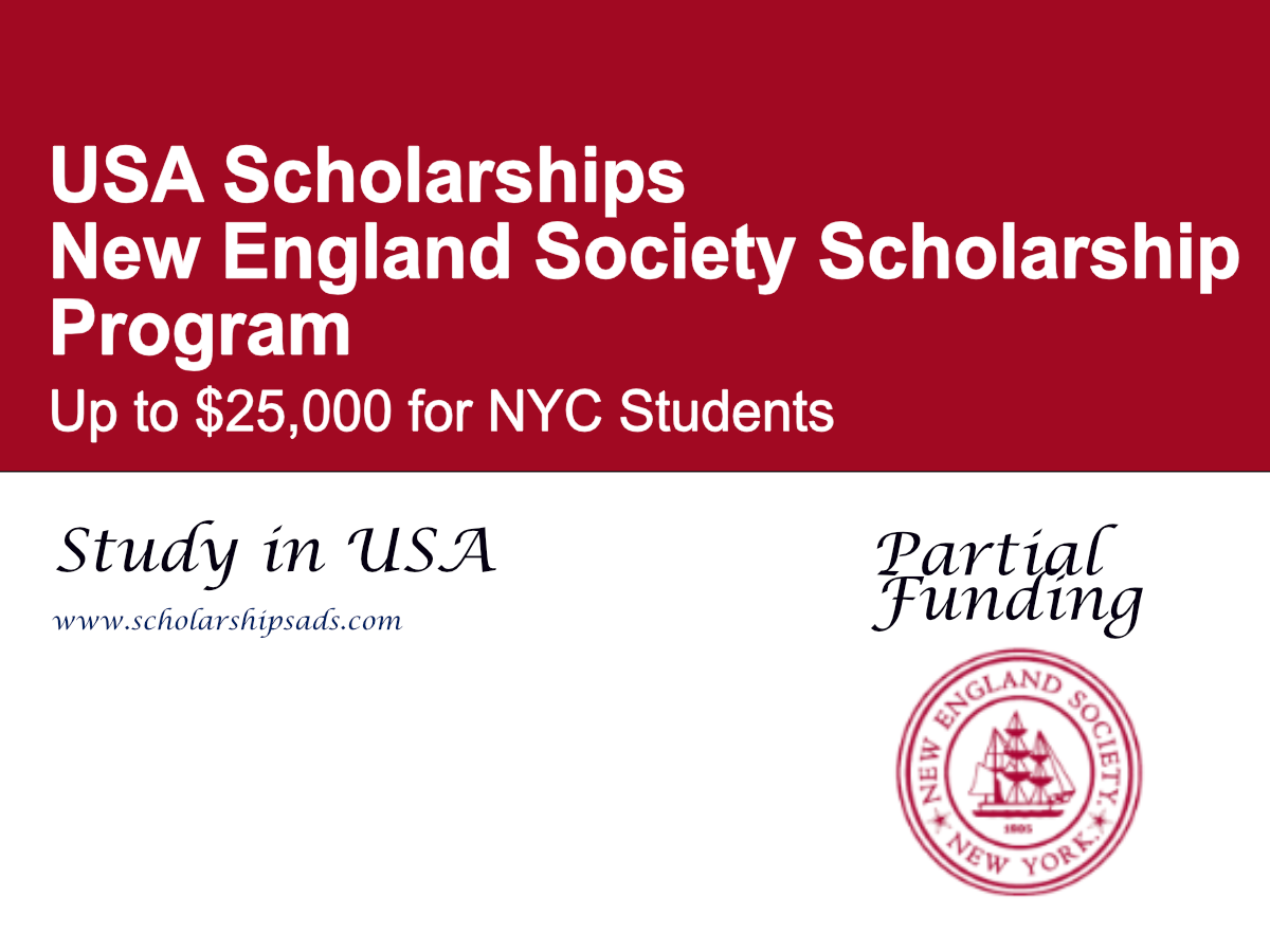 New England Society Scholarship