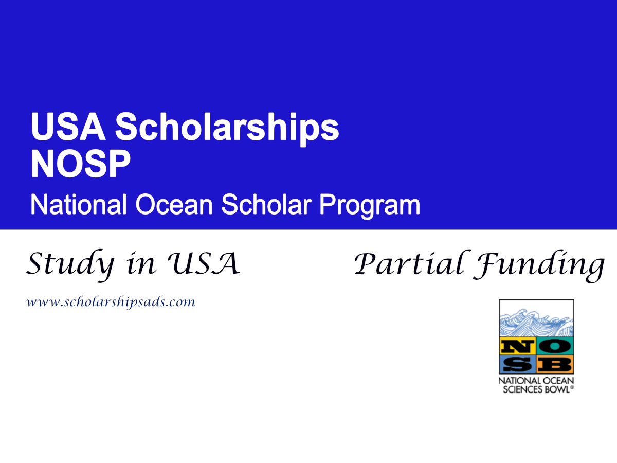 National Ocean Scholar Program