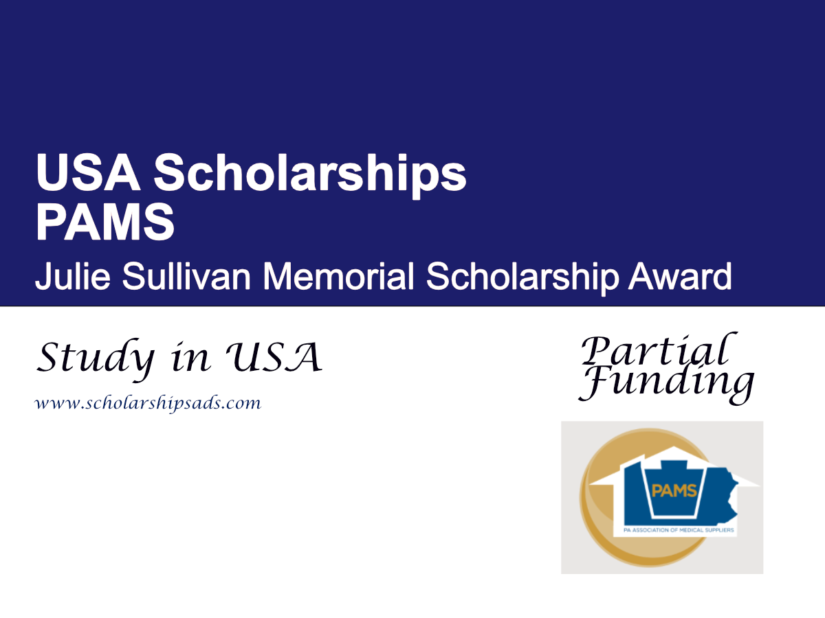 PAMS Julie Sullivan Memorial Scholarship Award