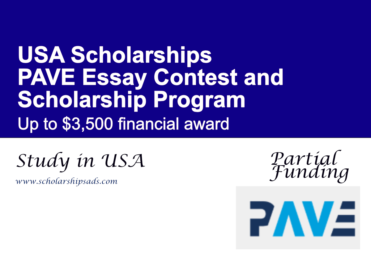 PAVE Essay Contest and Scholarship Program