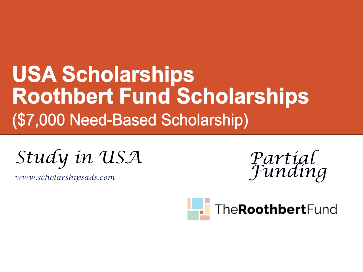 Roothbert Fund Scholarships