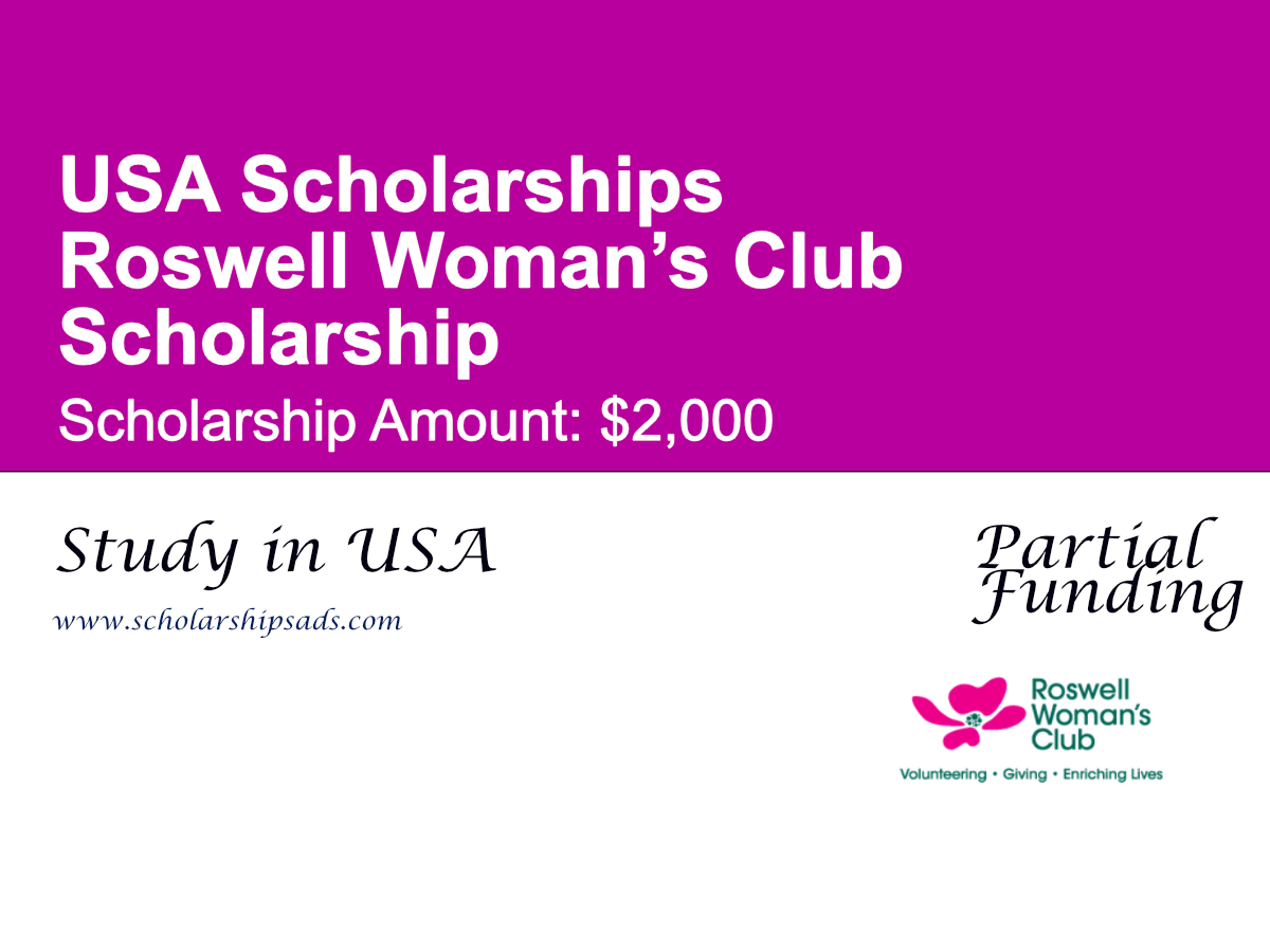 Roswell Woman's Club Scholarship