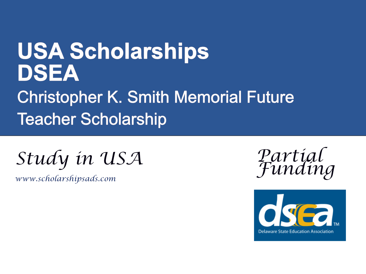 DSEA Christopher K. Smith Memorial Future Teacher Scholarship