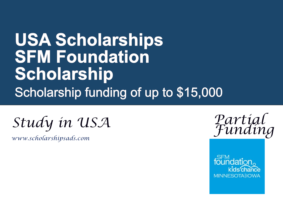 SFM Foundation Scholarship