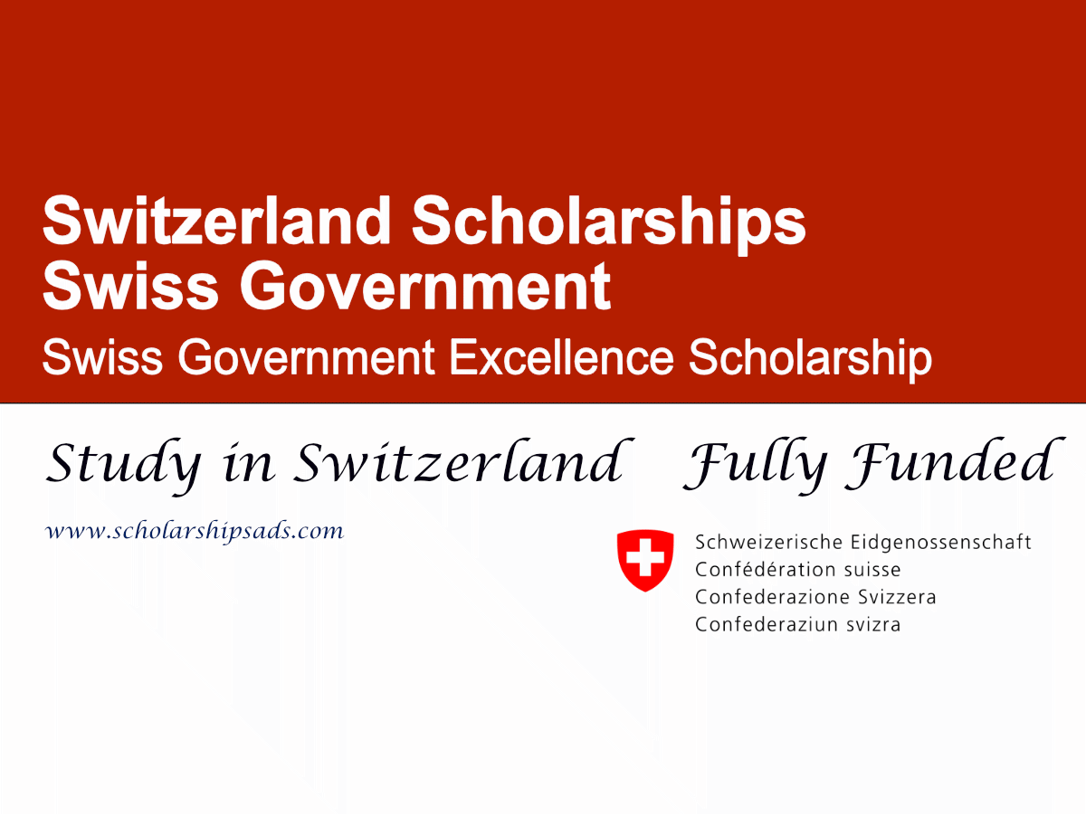 Swiss Government Excellence Scholarship