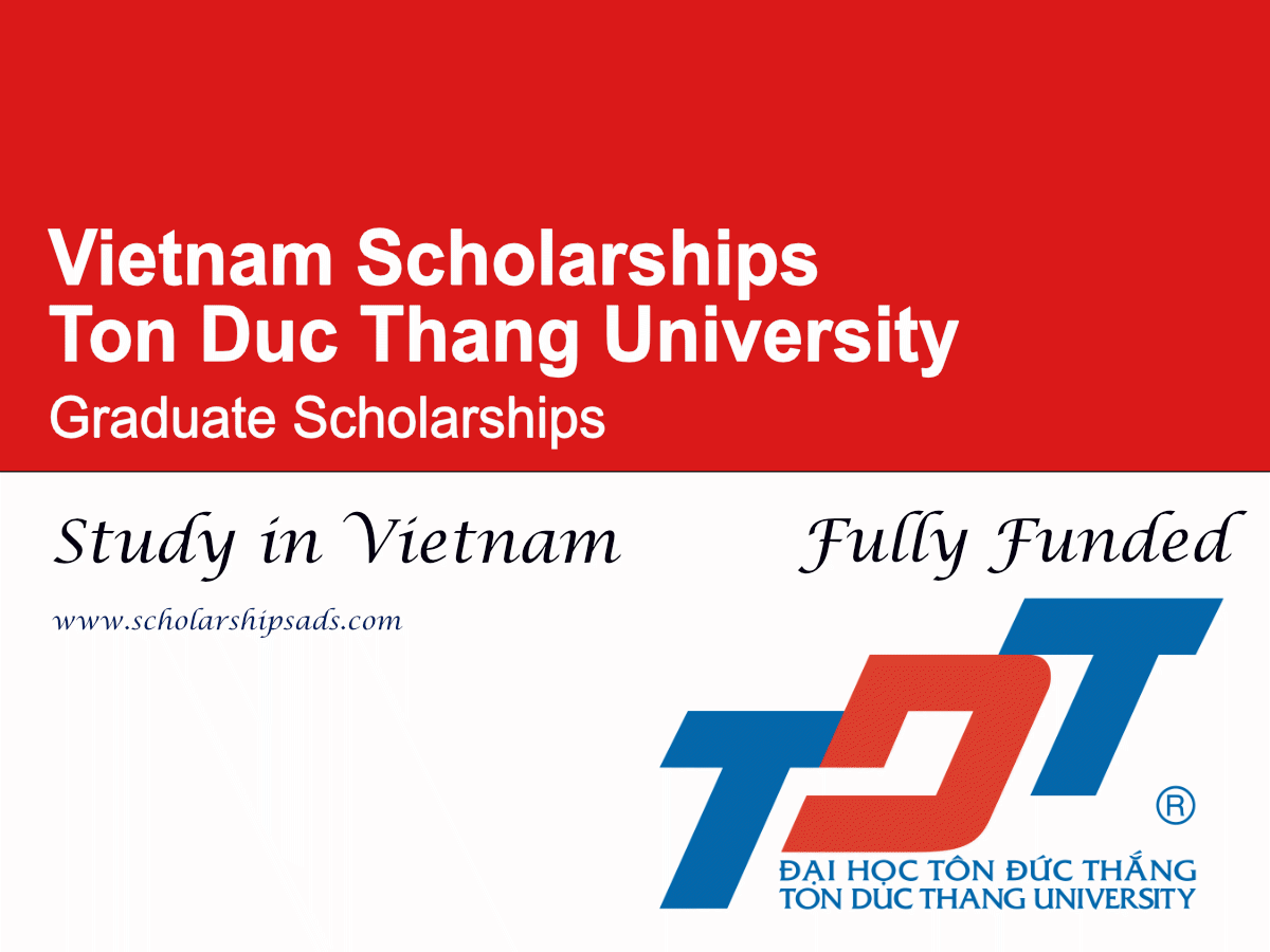 Ton Duc Thang University Graduate Scholarships